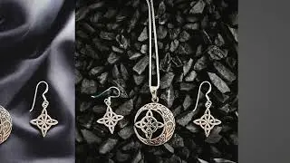 Witch's Knot Hexefus Earrings!