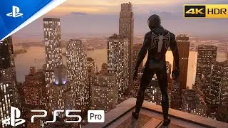 Spiderman- 2 PS5 PRO 4K HDR 60 FPS Cinematic Immersive Gameplay