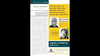 The emergence of ina-ethe migration: Mpondo men and continued migrant labour after apartheid