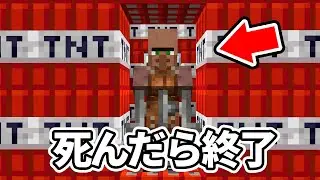 TNT村に住む村人を死なせたら即終了【マイクラ】
