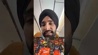 A message from Harpreet Brar to Royal Challengers Bangaluru see you in final. #ipl2025 #punjabkings