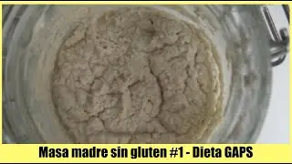 Cómo hacer masa madre sin gluten- #1