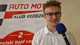 Hubert Laskowski w rozmowie z Karolem Ferencem o 2. Polskim Rajdzie Legend. Konferencja Prasowa