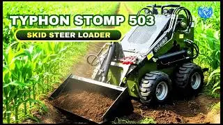 Skid-Steer Loader Wheeled 22.1 HP Honda EPA Gasoline Engine