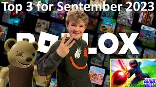 Top 3 Roblox Games of September 2023
