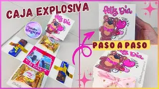 Te muestro est&aacute; linda opci&oacute;n de MINI CAJA EXPLOSIVA para cualquier tipo de ocasi&oacute;n 🥰💌🎁