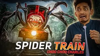 Choo Choo Charles Monster Train with Sajid Gaming #shortslive #horrorgaming