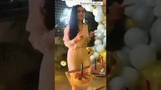 #sanajaved celebrating Birthday with husband 🎂#umairjaswal