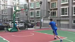 前台藝大197內線楊淙宇爆扣+摸高測試