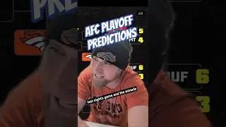 Прогнозы на плей-офф NFL AFC #nfl #afc #nflplayoffs #nflnews #nflpredictions #nflpicks #superbowl