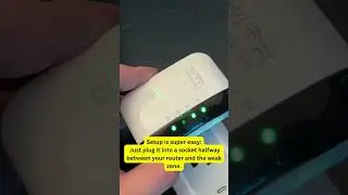 WiFi Repeater &ndash; Boost Your Signal in Seconds! #wifirepeater #WiFiBooster #cloudstorage