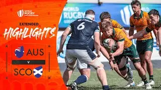 Australia RECOVER | Australia v Scotland | World Rugby U20 Championship 2025 | Match Highlights