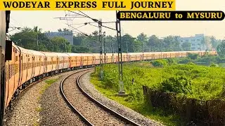 * ICF AC Chair Car Journey * 12614 Wodeyar Express from Bengaluru to Mysuru