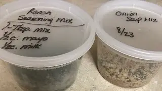 Onion soup mix/ copycat version of HVR dressing