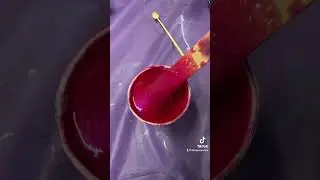 How to epoxy resin a Bombay nightstand table eye candy techarooz silver blue pink purple super