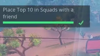 ⌚ Place top 10 in Squads with a friend - Overtime Challenge ⌚