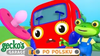 Gdzie jest smoczek? | Warsztat Gekona | Bajka dla dzieci po polsku | Pojazdy dla dzieci