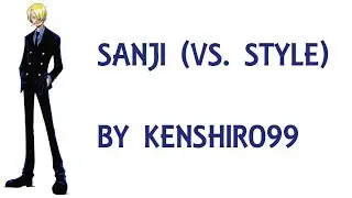 [CHAR] Sanji (Vs. Style) by Kenshiro99