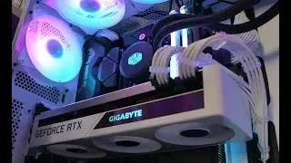 Gigabyte 3070 Vision OC Unboxing + PC showcase