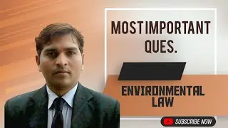 Most important questions of environmental law || environmental law ke puchche jane wale questions