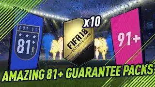 FIFA 18 AMAZING LUCK - 81+  DOUBLE GUARANTEE SBC PACKS in ULTIMATE TEAM!