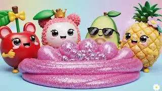 Baby ASMR Sensory Sounds 🎵🍐🌈 Soothing & Educational | Kids Sensory Word