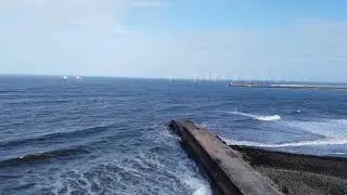 Mavic Mini lock down flight. Middlesbrough + Hartlepool.