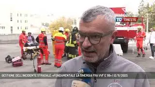 GESTIONE DELL'INCIDENTE STRADALE: &laquo;FONDAMENTALE LA SINERGIA FRA VVF E 118&raquo; | 12/11/2025