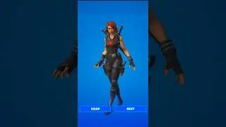 Og Black Widow skin #fortnite #shorts #og #blackwidow