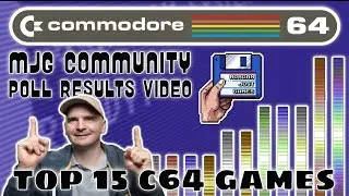 15 лучших игр для Commodore 64 — видео с результатами опроса сообщества MJG — C64