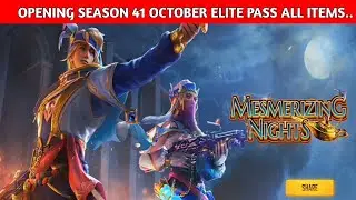 Free Fire October Elite Pass Opening All Items And Bundles 2021 | Season 41 Elite Pass All Rewards.
