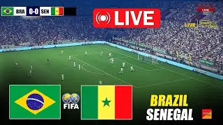 🔴LIVE : Brazil vs Senegal | eFootball PES 21 Video Simulation Gameplay PC