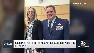 Two people killed in plane crash identified