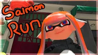 I recorded my first time in splatoon 3's salmon run
