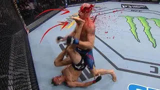 BRUTAL Knockouts from Bottom Position in UFC...(RARE)