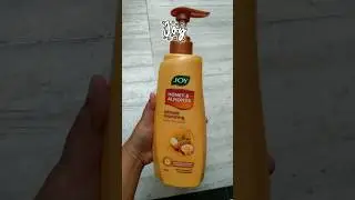 Joy Honey 🍯 & Almond Body lotion 🧴#joy #body #bodylotion #viralvideo #trending #ytshorts