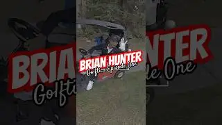 Former MLB ⭐️ Brian Hunter Hits the Fairway!