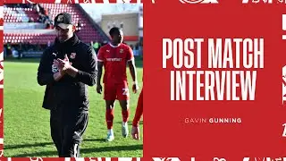Gavin Gunning on important three points against Notts County | Swindon Town Football Club