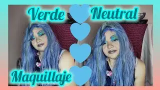 Maquillaje Verde Neutral / Fiory Sol