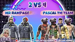 2 vs 4 Clash Squad | Team Mr Rampage vs PASCAL TM TEAM | Free Fire Malaysia | Special to ᴿᴾᴳ✘&deg;Pydro