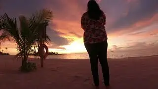 SUN AQUA IRU VELI MALDIVES SUNSET TimeLapse