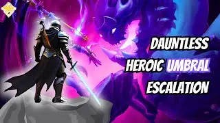 Dauntless Heroic Umbral Escalation - Easy Clear Sword Build (Feareater Thrax Fight)