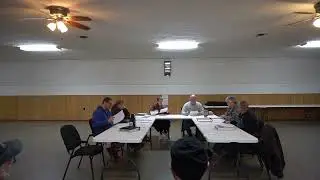 Liscomb City Council Meeting Jan 2025