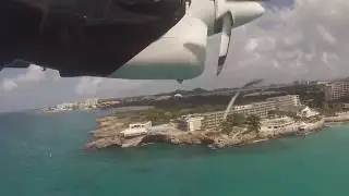 TAKEOFF! - Juancho E. Yrausquin Airport (Shortest Commercial Runway)