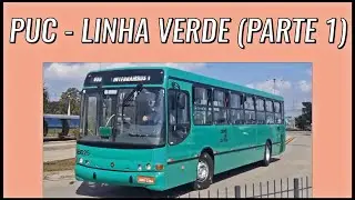 Estação PUC Linha Verde - Movimentação de ônibus urbano Curitiba