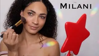 full face only using Milani makeup | one brand makeup tutorial