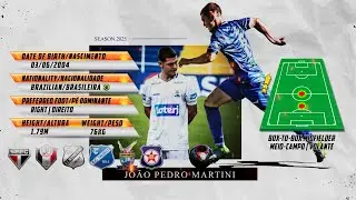 JO&Atilde;O MARTINI ⚽ Box-to-Box Midfielder | Meia/Volante ⚽ Highlights 2025