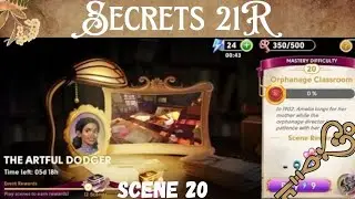 June's Journey Secrets 21r Scene 20 Orphanage Classroom Silhouette Mode 4k 