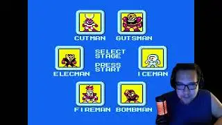 Nintendo Fan Plays His FIRST EVER Mega Man Game!|Mega Man Mega Marathon Session 1!|Mega Man 1+2