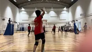YHSS vs HC 2-0 first set